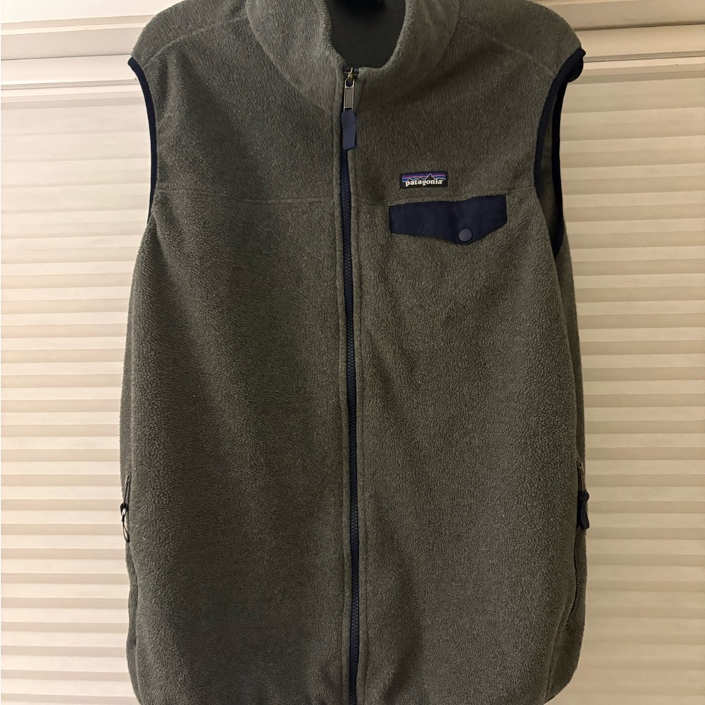Patagonia Gray Fleece Vest